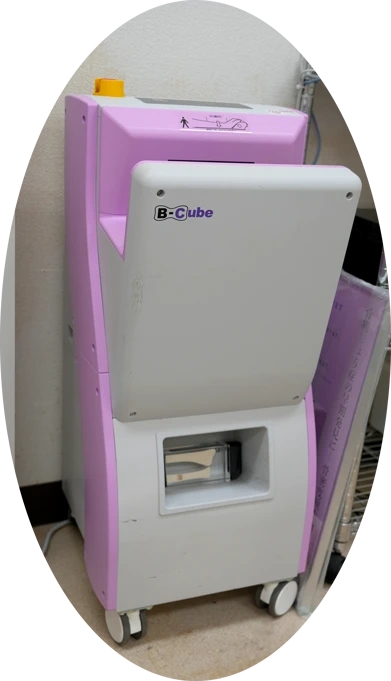 骨粗しょう症の早期発見に役立つ骨密度測定検査を行っています。