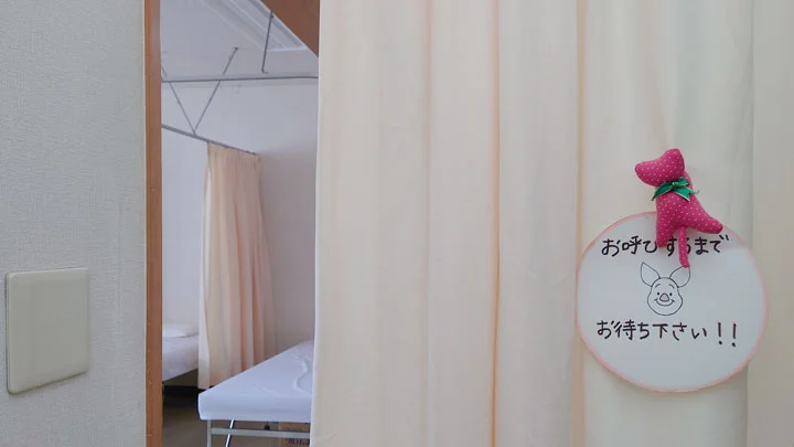 カーテンの奥がリカバリールームです。