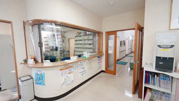 受付カウンターです。